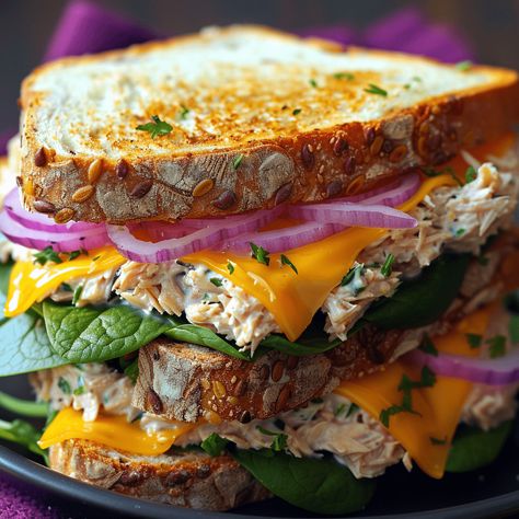 The Tuna Melt Hack Even Picky Eaters Will Crave Ultimate Tuna Melt, Tuna Melt Sandwich, Painted Poppies, Tuna Melt, Air Fried Food, Tuna Melts, Fussy Eaters, Low Sodium Recipes, Sandwiches For Lunch