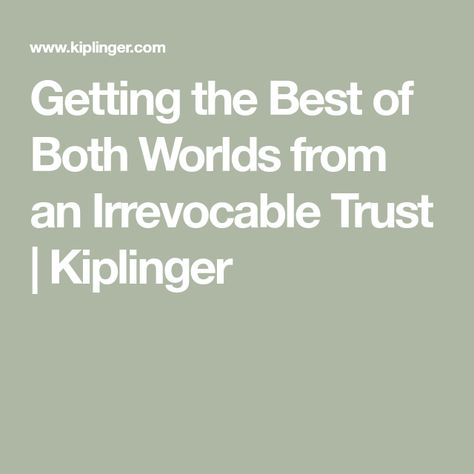 Revocable Trust Vs Irrevocable Trust, Irrevocable Living Trust, Irrevocable Trust, Estate Planning Binder, Financial Checklist, Loss Of Control, Revocable Trust, Alzheimer's Prevention, Estate Planning Checklist