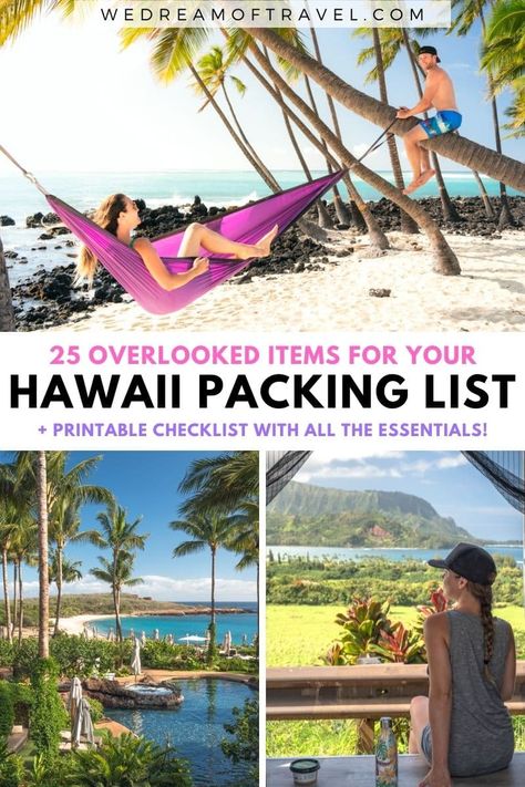 Hawaii Checklist, Hawaii Trip Planning, Hawaii Vacation Tips, Hawaii Packing List, Hawaii Packing, Hawaiian Cruises, Kauai Travel, Maui Hawaii Vacation, California Honeymoon