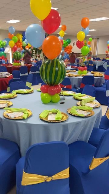 Cocomelon Party Table Decorations, Cocomelon 1st Birthday Decorations, Cocomelon Party Ideas 1st Birthday, Cocomelon Table Decor, Coco Melon Birthday Party Ideas, Cocomelon Birthday Party Ideas, Cocomelon 1st Birthday, Melon Birthday, Coco Party