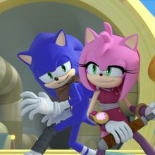 Sonic Boom Amy, Sonamy Comic, Sonic And Amy, Cartoon Books, Sonic Funny, Sonic 3, Sonic Franchise, Blue Hedgehog, Astro Boy