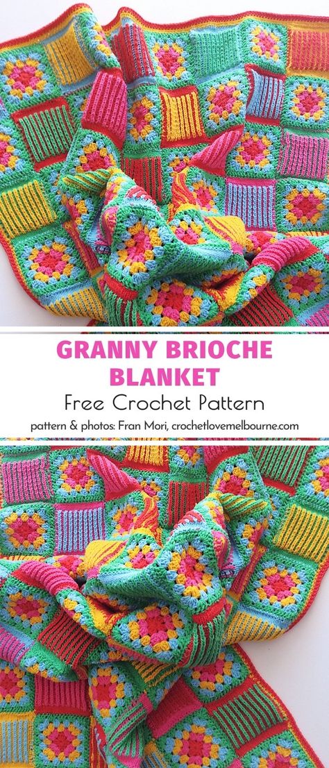 Motifs Granny Square, Granny Square Haken, Granny Square Crochet Patterns Free, Popular Crochet, Confection Au Crochet, Crochet Cozy, Crochet For Beginners Blanket, Easy Crochet Blanket, Crochet Blanket Designs