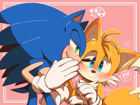 Sonic And Tails Fanart, Tails Fanart, Sonic And Tails, I Love You Drawings, Adventure Time Finn, Sonic Funny, Sonic 3, Blue Hedgehog, Hedgehog Art