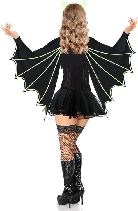 Vintage Bat Costume, Gene Simmons Costume, Halloween Bat Costume, Bat Wings Costume, Bat Halloween Costume, Halloween Wings, Scary Bat, Bat Costume, Great Halloween Costumes