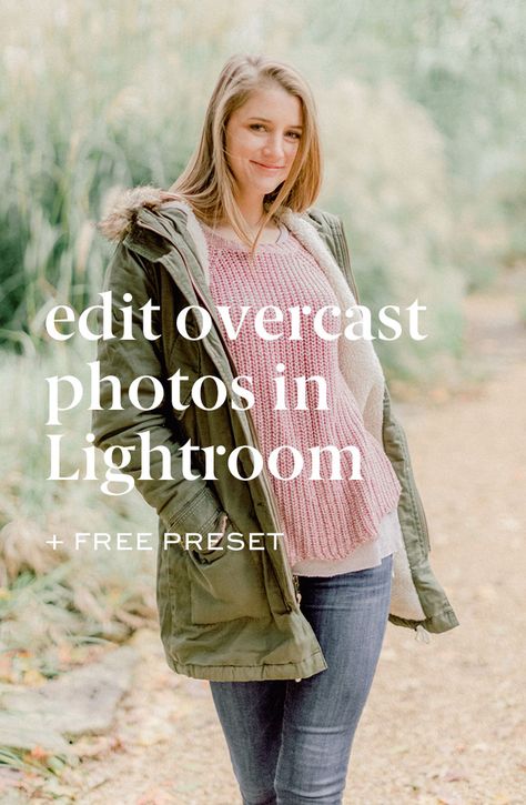 How to edit in Lightroom on an overcast and cloudy day: There are a few Lightroom settings you’ll want to adjust when you’re handling an overcast photo: blacks, shadows, contrast, and sharpening. Today I’m going to show you how I’d edit an overcast photo from scratch in Lightroom and how I’d use my presets to edit for beautiful light and airy photos. #lightroomtutorial #photographytips Cloudy Day Photography Settings, Lightroom Settings, Cloudy Photography, Adobe Tips, Beginner Photographer, Lightroom Tips, Photographer Tips, Photo Fix, Star Photo