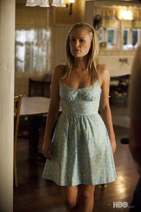 Anna Paquin portrays the character of Sookie Stackhouse....... Godric True Blood, True Blood Alcide, True Blood Jessica, Pam True Blood, Sookie True Blood, True Blood Quotes, Anna Paquin True Blood, Joe Manganiello True Blood, True Blood Eric