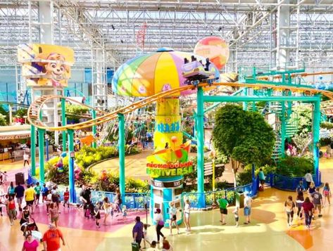 If you're looking for an incredibly fun adventure with your kids in New Jersey, we recommend Nickelodeon Universe Theme Park. Nickelodeon Universe, Universe Theme, Mini Golf Course, Fun Adventure, Thrill Seeker, Ski Slopes, Fun For Kids, Outdoor Playground, Mini Golf