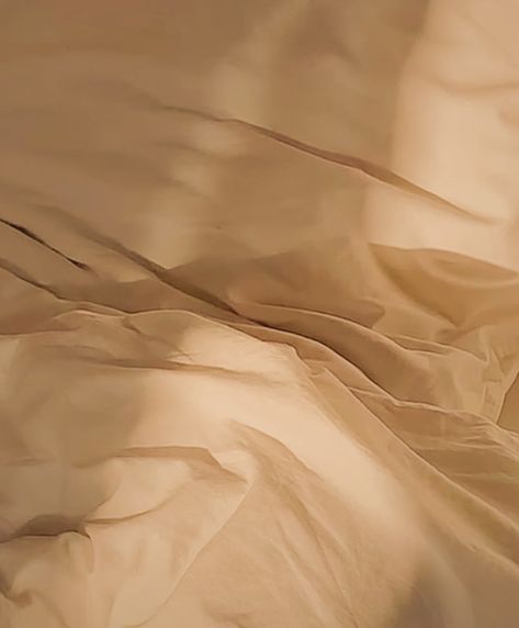 Pale Beige Aesthetic, Rumpled Bed Aesthetic, Rumpled Sheets Aesthetic, Beige Korean Aesthetic, Pale Brown Aesthetic, Yellow Beige, Carmel Color, Yellow Bedding, Cream Aesthetic