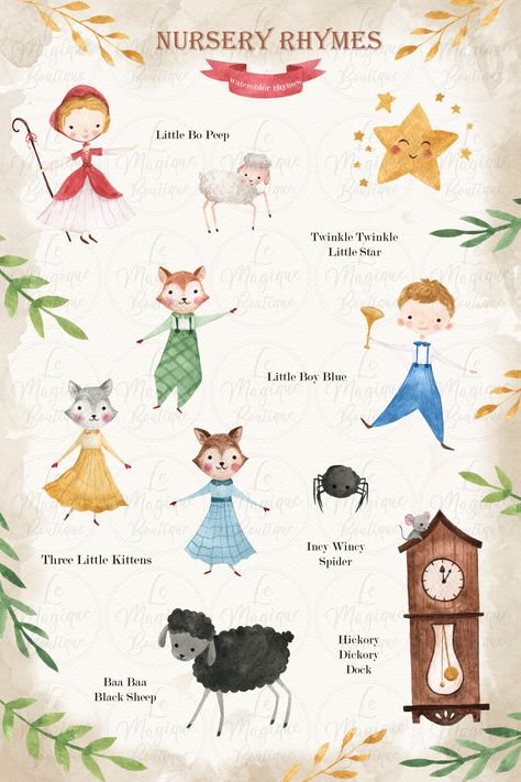 Nursery Rhyme Mural, Nursery Rhyme Illustrations, Nursery Rhyme Themed Nursery, Nursery Rhyme Nursery Theme, Nursery Rhyme Baby Shower Theme, Nursery Rhyme Decorations, Nursery Rhymes Illustrations, Nursery Rhyme Birthday Party, Nursery Rhymes Art