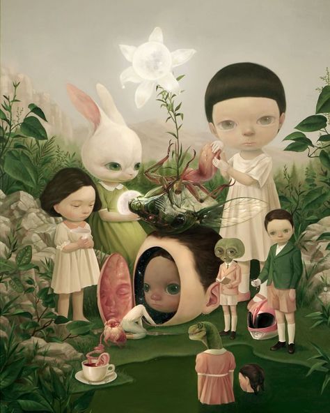 LAST CHANCE! People's Choice Award Voting, for the 2019 Beautiful Bizarre Art Prize closes midnight tonight 18 October [Australian daylight… Roby Dwi Antono, Surealism Art, Arte Peculiar, Arte Grunge, Mark Ryden, Bizarre Art, Surrealism Painting, Lowbrow Art, Arte Inspo