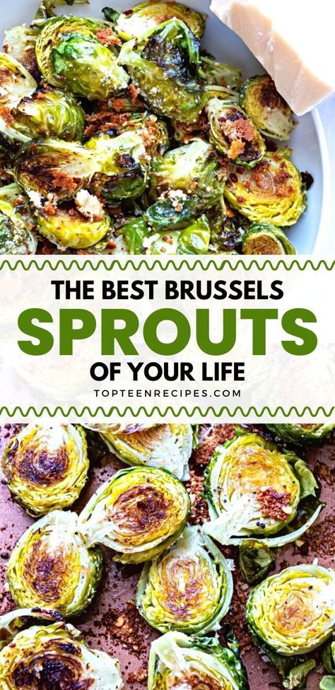 Best Brussel Sprouts, Best Brussels Sprouts, Brussel Sprouts Recipes Easy, Sprout Recipe, Sprouts Recipes, Cooking Brussel Sprouts, Brussel Sprout Recipes Roasted, Roasted Vegetable Recipes, Roasted Brussel