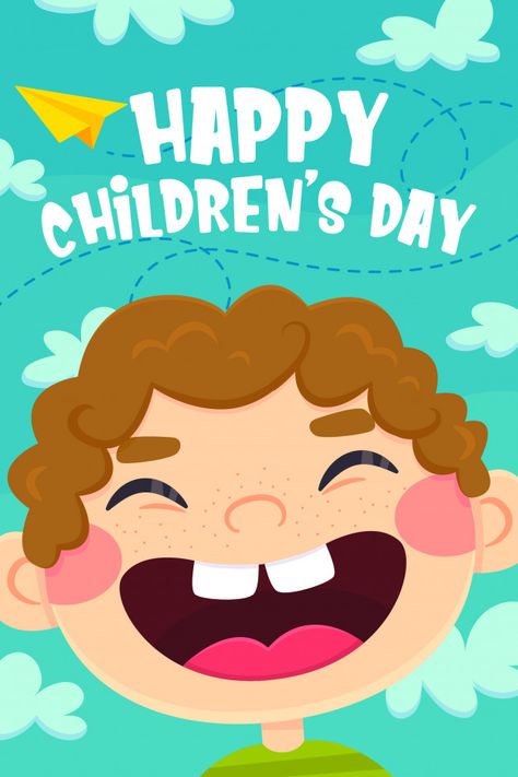 Children's Day Greeting Cards, Childrens Day Illustration, Dentist Cartoon, Name Activities Preschool, Christmas Piano, Children's Book Illustrations, Print Design Template, Story Books Illustrations, Happy Children's Day