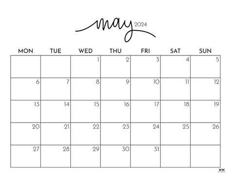 School is out and your schedule is getting busier! To stay up to speed print one of 50 free May 2024 calendars! Print from home! September Kalender, October Calendar Printable, Printable December Calendar, June Calendar Printable, Calender Printables, July Calendar, August Calendar, September Calendar, November Calendar