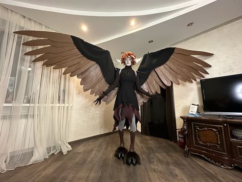 Harpy Lilith Owl House, Harpy Lilith, Toh Cosplay, Owl House Lilith, Lilith Clawthorne, Calm Space, Dragon House, Owl Family, The Owl House