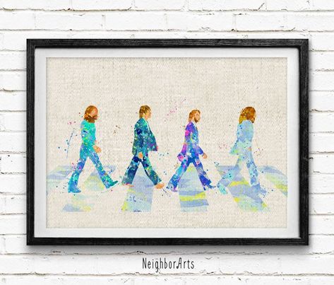 45 Awesome Beatles-Themed Baby Products | HuffPost Life Beatles Themed Nursery, Beatles Nursery, Beatles Room, Beatles Decor, Beatles Wall Art, Beatles Theme, Beatles Baby, The Beatles Abbey Road, Beatles Poster