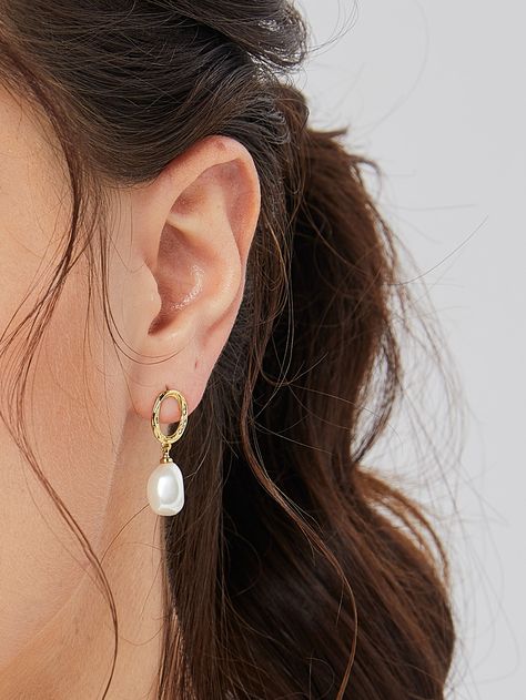 Embellished Fashion, Heart Drop Earrings, Pearl Hoop Earrings, Pinterest Closet, Ear Cuffs, Fine Earrings, Hoop Earrings Small, Silver Drop Earrings, Pearl Stud Earrings