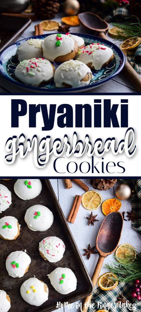 Russian Gingerbread Cookies, Russian Cookies Traditional, Russian Christmas Cookies, Russian Cookies Recipes, Pryaniki Cookies, Russian Christmas Food, Russian Gingerbread, Quick Party Desserts, Russian Cookies