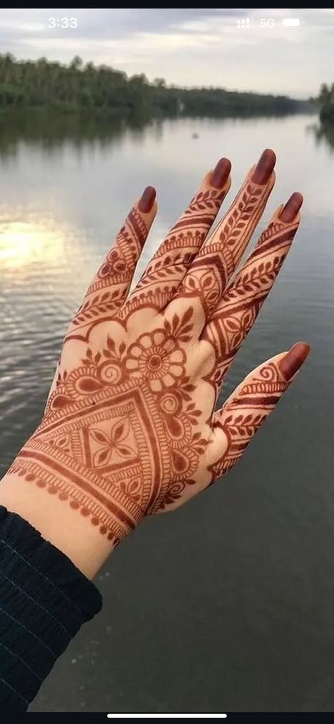 Mehandi Design For Eid Simple, Unique Mahendi Designs Latest, Back Simple Mehndi Design, Back Mehandi Designs Simple, Mhendi Design Unique Latest Simple, Mehendi Unique, Mehandi Design Back Hand, Mehndi Designs Traditional, Mehndi Saree