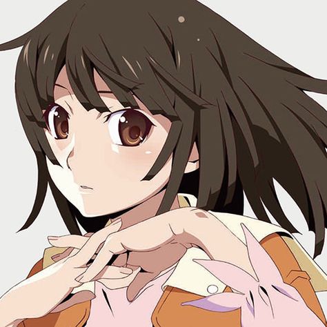 Sengoku Nadeko【Bakemonogatari】 Nadeko Sengoku Icons, Bakemonogatari Icons, Poyoyon Rock, Akio Watanabe, Nadeko Sengoku, Monogatari Series, Pretty Pictures, Profile Picture, Gate