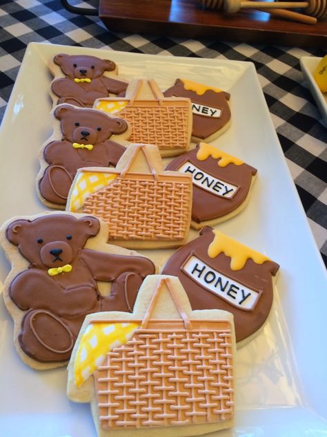 Picnic Cookies, Smores Ideas, Smores Recipes, Teddy Bear Picnic Birthday Party, Teddy Bear Birthday Party, Kids Cookies, Sugar Mama, Teddy Bear Party, Bear Picnic