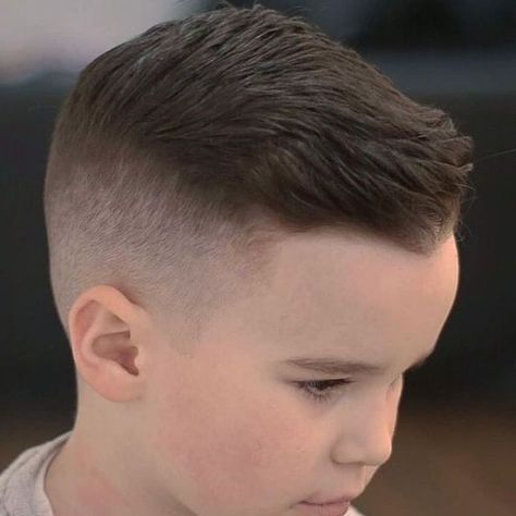 Frohawk Fade Boys, Boy Haircuts Short Straight Hair, Modern Boy Haircuts, Baby Boy First Haircut, Boys First Haircut, Boys Fade Haircut, Kids Hairstyles Boys, Crew Cut Haircut