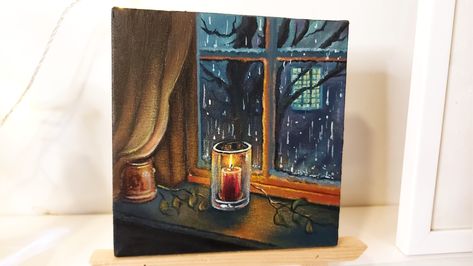 Night rainy painting/Learn Acrylic Painting for Beginners step-by-step #art#painting#acrylicpainting #color#learn#easy#drawing#acrylic Rainy Painting, Draw Dark, Learn Acrylic Painting, Drawing Acrylic, Painting For Beginners, Acrylic Painting For Beginners, Rainy Night, Painting Artist, Easy Drawing