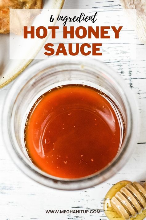 Hot And Honey Sauce, Homemade Hot Honey Sauce, Honey Hot Sauce Recipes, Nashville Hot Honey Sauce, Recipes With Cayenne Pepper, Hot Honey Sauce Recipe, Spicy Honey Sauce, Honey Sauce Recipe, Cayenne Pepper Recipes