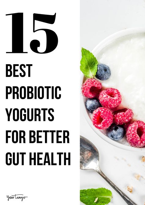 15 Best Probiotic Yogurts For Better Gut Health | YourTango #food #health #healthy Healthy Yogurt Brands, Probiotic Diet, Gut Health Smoothie, Probiotics Benefits, Best Probiotics For Women, Best Probiotic Foods, Best Greek Yogurt, Yogurt Making, Yogurt Brands