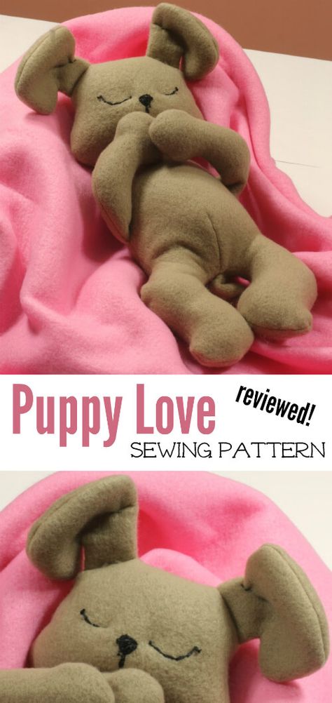 Free Soft Toy Patterns, Stuffed Dog Pattern Free Sewing, Sewing Animals, Dog Sewing, Bear Plushie, Dog Sewing Patterns, Holiday Hand Towels, Puppy Pattern, Softie Pattern