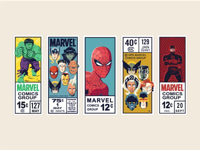 Ticket Illustration, Book Corner, Marvel Tattoos, Design Comics, Box Designs, Book Corners, Old Comics, Creative Block, Alternative Movie Posters