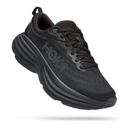 One of the hardest working shoes in the Hoka lineup, the Bondi 8 takes a bold step forward this season. Reworked using soft, lighter foam, and a brand-new extended heel geometry. Taking on a billowed effect, the rear crash pad affords a soft and balanced ride. Working Shoes, Barbie Shop, Crash Pad, Hoka One One, Triple Black, Mens Fall, Cool Boots, Sneakers Online, Running Women