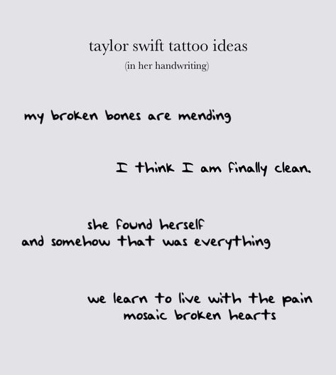 Shake It Off Tattoo Taylor Swift, Taylor Swift Handwriting Tattoo, Taylor Swift Handwriting, Taylor Swift Tattoo Ideas, Handwriting Tattoos, Taylor Swift Tattoo, Tattoos Inspiration, Tattoos For Lovers, I Can Do It