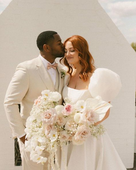 Effortless harmony between the soft tan suit and the subtle pink hue in the bowtie, tying perfectly into the bride's beautiful bouquet and vibrant red hair. Vibrant Red Hair, Tan Suit, Fine Art Wedding Photography, Beautiful Bouquet, Art Wedding, Fine Art Wedding, Wedding Suits, Vibrant Red, Beautiful Bride