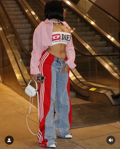 Street Style Outfits Casual, Diesel Clothing, Homecoming Outfits, Cute Comfy Outfits, Streetwear Fashion Women, Cute Swag Outfits, Baddie Outfits Casual, Dressy Outfits, Dope Outfits