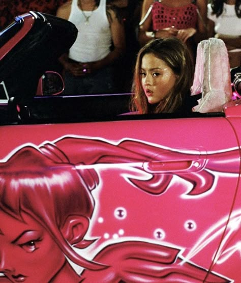 Fast And Furious Suki Aesthetic, 2fast And 2furious, Kaptan Jack Sparrow, Devon Aoki, Pink Car, Fast And Furious, Y2k Aesthetic, I Icon, Looks Vintage