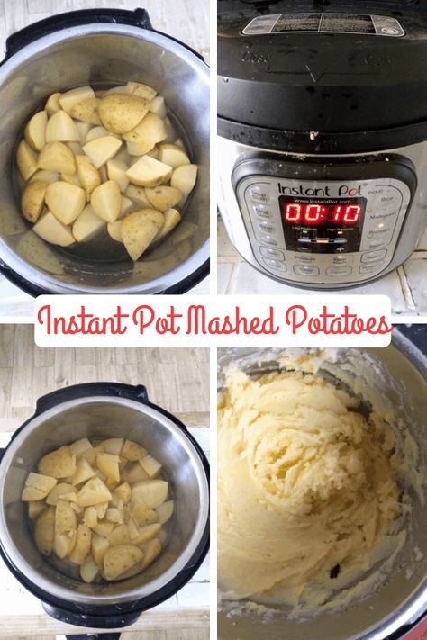 Can You Cook Mashed Potatoes in an Instant Pot? - Eat Like No One Else Instapot Mashed Potatoes, Mashed Potatoes With Skin, Pressure Cooker Mashed Potatoes, Pressure Cook Potatoes, Potatoes In The Instant Pot, Cooking Mashed Potatoes, Gnocchi Vegan, Make Mashed Potatoes, Instant Pot Mashed Potatoes