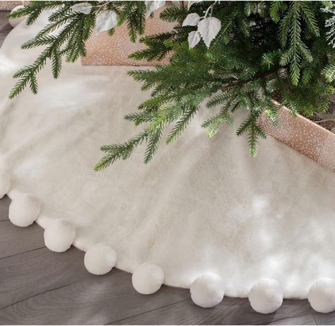 Faux Fur Christmas Tree Skirt with POM POM White Plush Skirt for Merry Christmas Holiday Party Christmas Tree Decoration/ decoration /christmas tree / christmas tree skirt Fur Christmas Tree Skirt, Faux Fur Christmas Tree, Fur Tree Skirt, Fur Christmas Tree, White Tree Skirt, White Christmas Tree Skirt, Faux Fur Tree Skirt, Pom Pom Tree, Xmas Tree Skirts