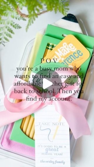 KATIE CORLEY on Instagram: "Comment SCHOOL to shop these adorable PENCIL pouches 😜, and our personalized TAKE NOTE tags to tie it all together! 

✏️One thing I love about this teacher gift is that it is totally customizable. I added in the little pencil tray 
(Found in the @target 🎯 spot) and a gift card, but you don’t have to do either one of those things!

✏️Just some new pencils and the little pouch would be perfect. 
More or less to fit your budget!" Pencil Pouches, Take Note, Pencil Pouch, Busy Mom, Teacher Gift, Teacher Gifts, Back To School, Target, Gift Card