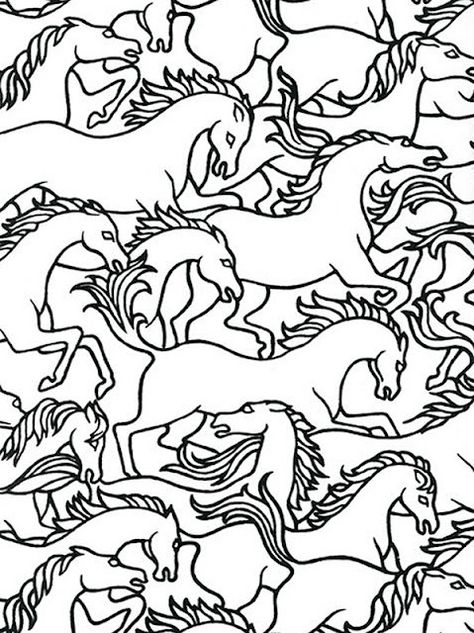 Rob Ryan, Florence Broadhurst, Cave Drawings, Horse Motif, Equestrian Fashion, Horse Pattern, Horse Crazy, White Horses, Horse Print