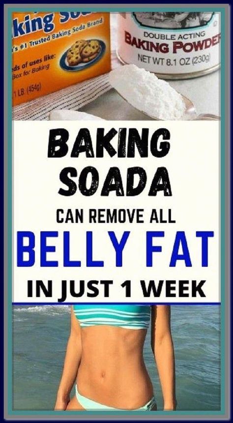 Baking Soda Remove All Belly Fat In Just One Week Remove Belly Fat, Belly Fat Drinks, Fat Loss Drinks, Lose 50 Pounds, Fat Burning Drinks, Lose 20 Pounds, Burn Belly Fat, Stubborn Belly Fat, Detox Drinks