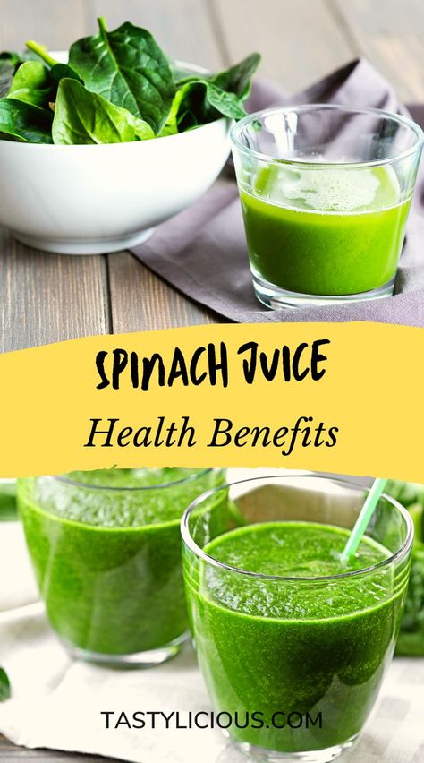 spinach juice benefits and side effects | when to drink spinach juice | Health Benefits Of Spinach Juice | spinach juice benefits for skin | spinach juice benefits for acne | spinach juice benefits for weight loss | spinach juice benefits for liver | spinach juice benefits for hair Spinach Juice Recipes Healthy, Spinach Drink Recipes, Spinach Juice Recipes For Skin, Spinach Juice Recipes, Spinach Drink, Spinach Juice Benefits, Health Benefits Of Spinach, Orange Juice Benefits, Benefits Of Drinking Ginger