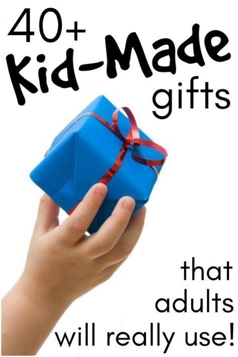 If your kids like making homemade gifts to give to parents, grandparents and teachers at Christmas, these ideas are gorgeous AND they're useful and practical. No more gifts that get tucked away in a drawer when the holidays are over. You'll be proud to use and display these kid-made gifts.  #HappyHooligans #Homemade #Gifts #Kid-Made #KidsCrafts #CraftForKids #Christmas #GiftGiving #KeepSake #Toddler #Preschooler #ELementary #Tween #Teen #Daycare Diy Christmas Gifts For Kids, Parents Christmas, Christmas Gifts For Parents, Christmas Gifts To Make, Cadeau Parents, Gifts For Parents, Diy Gifts For Mom, Pasta Fatta In Casa, 40th Gifts