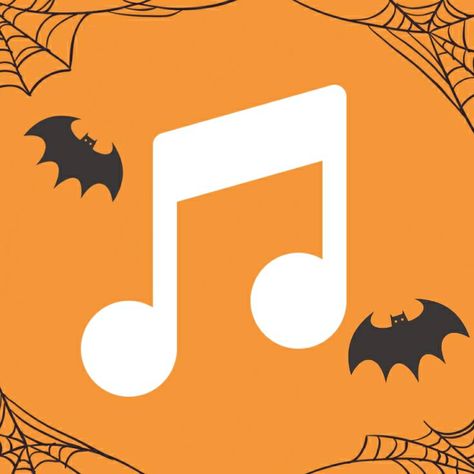 Halloween App Icons Music, Halloween Music Icon, Icon Halloween, Fall Icons, Halloween Apples, Theme Iphone, Halloween Icon, App Logos, Pokemon Umbreon