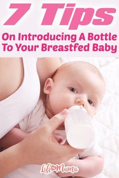 These 7 tips can help you make introducing a bottle a smooth transition for you and your breastfed baby. Paced Feeding, Breastmilk Tips, Breastfeeding Supplements, How To Breastfeed, Newborn Sleep Schedule, Pumping At Work, Going Back To Work, Pumping Tips, Newborn Tips