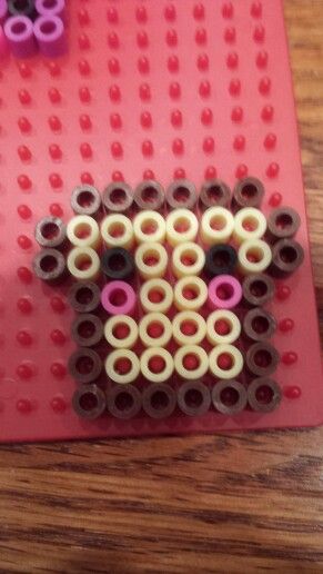 Melt Beads, Melt Beads Patterns, Pearl Beads Pattern, Easy Perler Beads Ideas, 3d Perler Bead, Beads Pattern, Beads Patterns, Diy Perler Bead Crafts, Bead Making