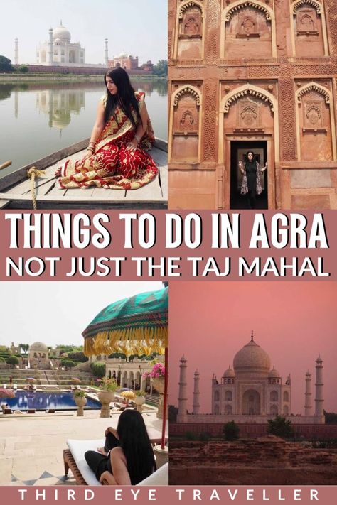 Things to do in Agra India Agra Travel, Agra India, The Taj Mahal, Seven Wonders, Solo Female Travel, Agra, Oh The Places Youll Go, Female Travel, City Guide