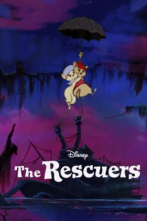 The rescuers (1977) - Wolfgang Reitherman, John Lounsbery, Art Stevens The Rescuers Disney, Old Disney Movies, Romcom Movies, Mickey Mouse Wallpaper Iphone, The Rescuers, Disney Challenge, Disney Nursery, Film Anime, Classic Artwork