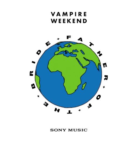 Vampire Weekend - Father Of The Bride Father Of The Bride Vampire Weekend, Vampire Weekend Tattoo, Vampire Weekend Poster, Weekend Song, Weekend Aesthetic, College Poster, Vampire Weekend, Cover Wallpaper, Album Of The Year