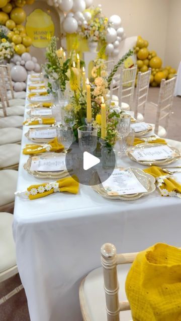 Peonies | Creative catering | Tablescaping | Events on Instagram: "BEE-UTIFUL 🐝🍯💛

When I’m nervous I produce the best body of work. I am IN LOVE with every detail on this Winnie the Pooh inspired tablescape 💛🍯🐝💛 EEEKKK so excited to see what you guys think?! 🫶💛

#tablescape #tabledecor #freshflowers #flowers #winniethepooh #winniethepoohtheme #bridalshower #babyshower #mamatobe #eventplanner #eventdesign" Winnie The Pooh Table Set Up, Diy Winnie The Pooh, Bee Themed Tablescape, Bride To Bee Table Decor, Bee Themed Centerpieces Flower, Honey Comb Centerpiece Bee Theme, Yellow Baby Shower Decorations, Winy Pooh Table Center, Bee Theme Party