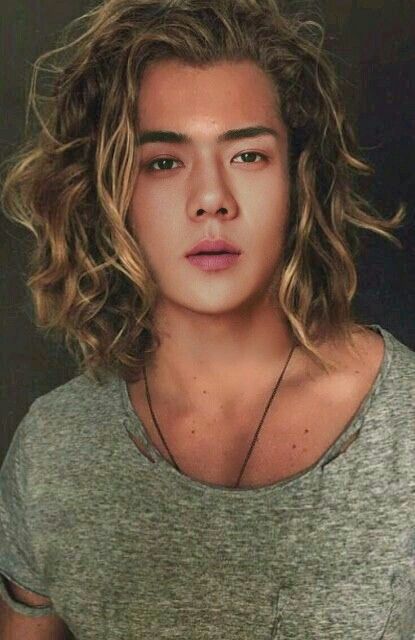 Sehun Vintage, Sehun Long Hair, Sehun In Suit, Sehun Jas, Sehun Egypt, Great Hobbies, Chicken Runs, Perfect Garden, Long Curly